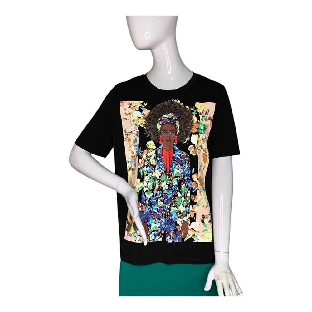 Zara Graphic T-shirt Short Sleeve Size L